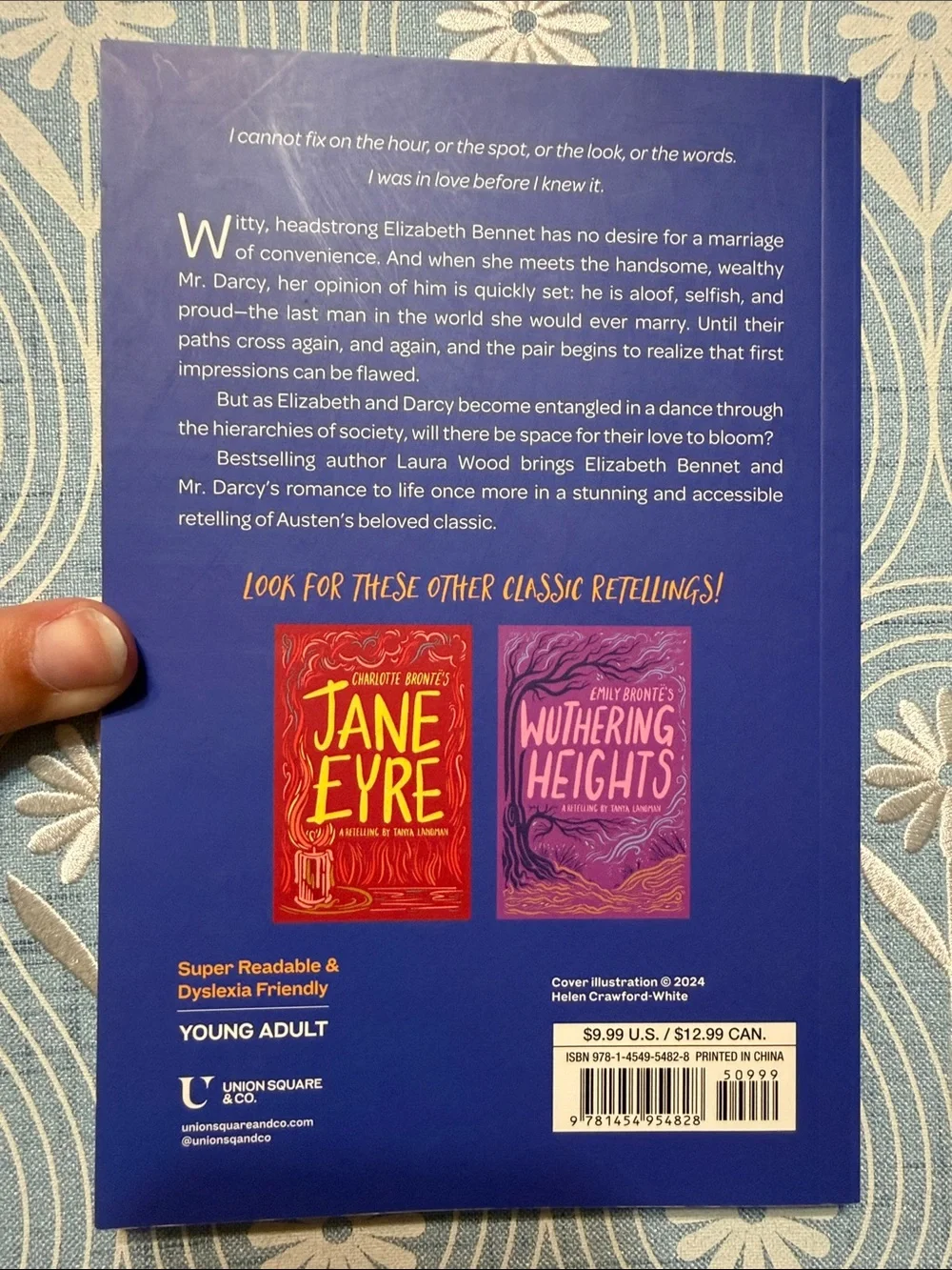 Dyslexia Friendly YA Book: Jane Austen's Pride & Prejudice by Laura Wood